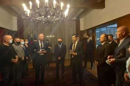 Министър-председателят Кирил Петков беше на официално посещение в Белград
